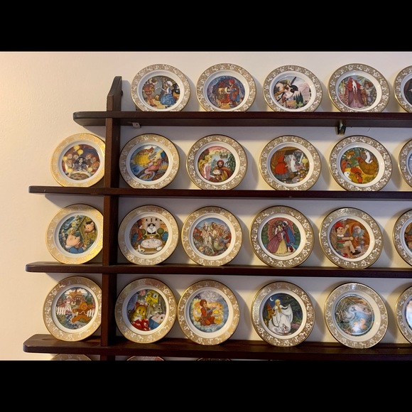 Vintage Franklin Mint miniature Fairytale Plates - Picture 2 of 13